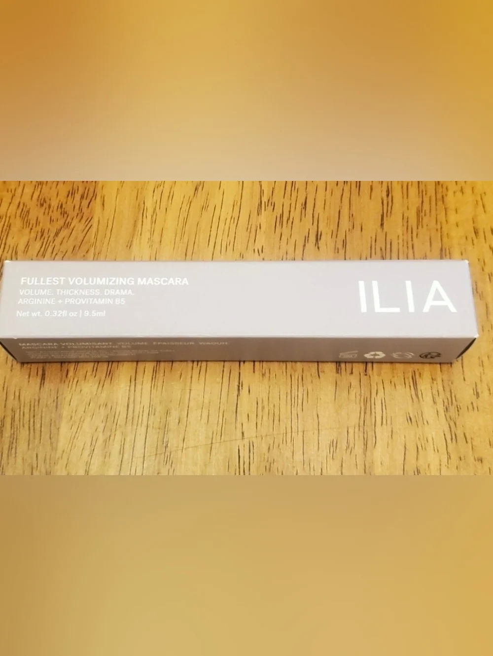 Ilia Fullest Volumizing Mascara Black. Standard Size 0.32 fl oz. BNIB